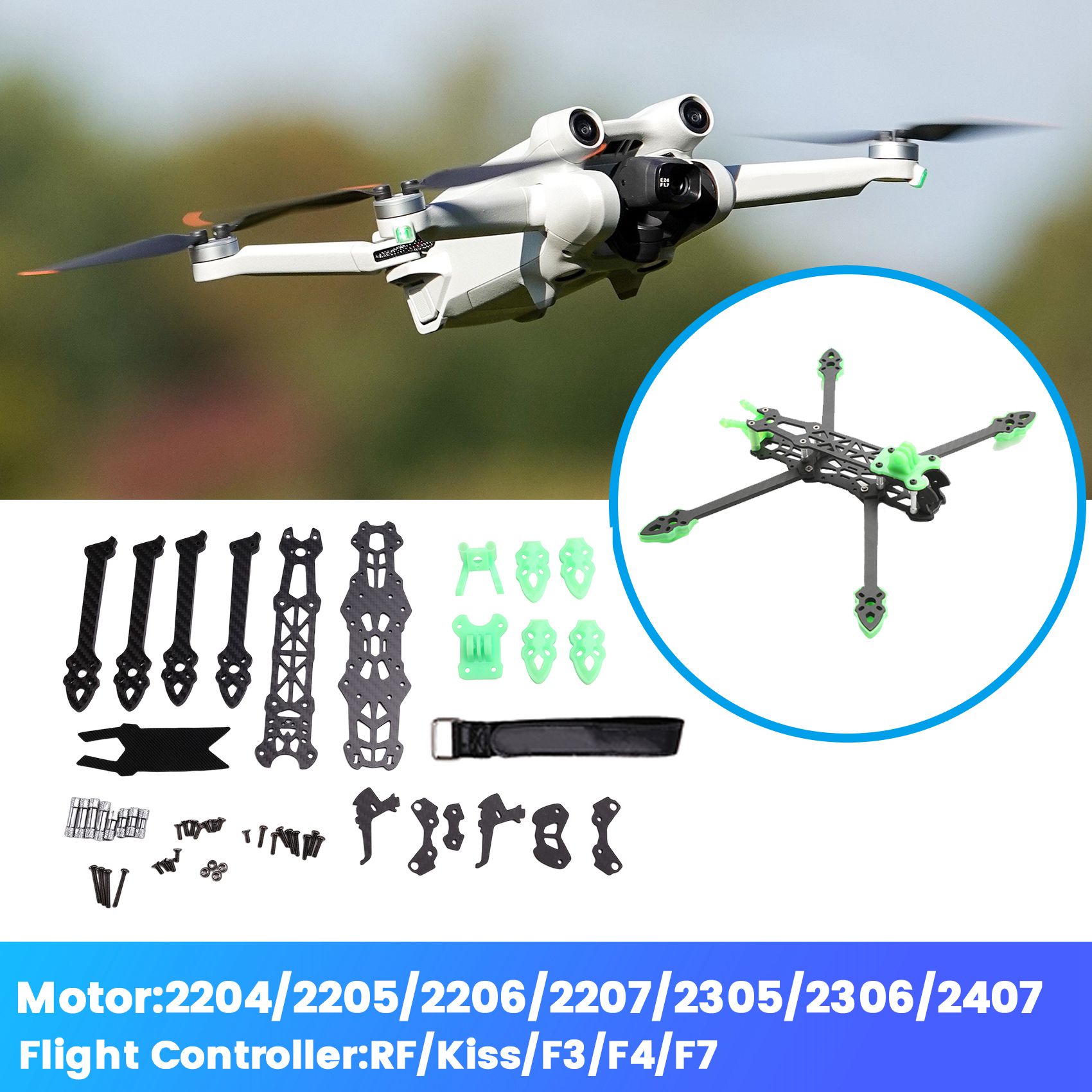 YSUN-MARK4-HD Mark 4 HD 5Inch  - Drone Racing Frame 评论和价格